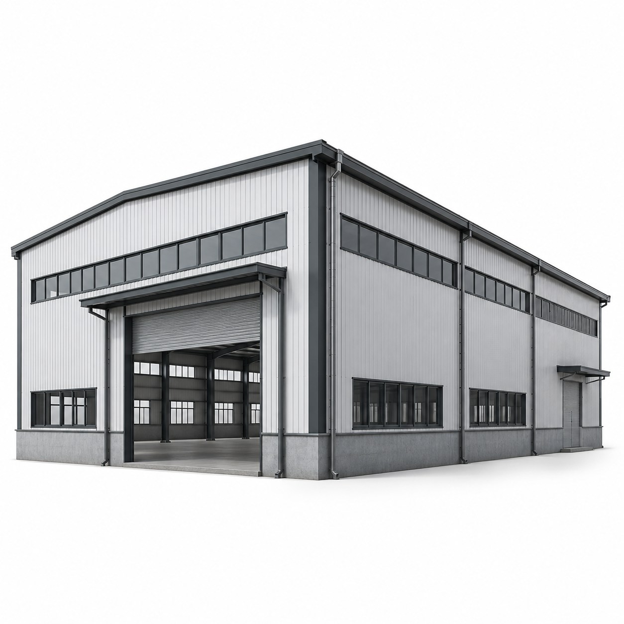 Estrutura de aço pré-fabricada feita sob encomenda da seção H do armazém de aço da oficina do grande período