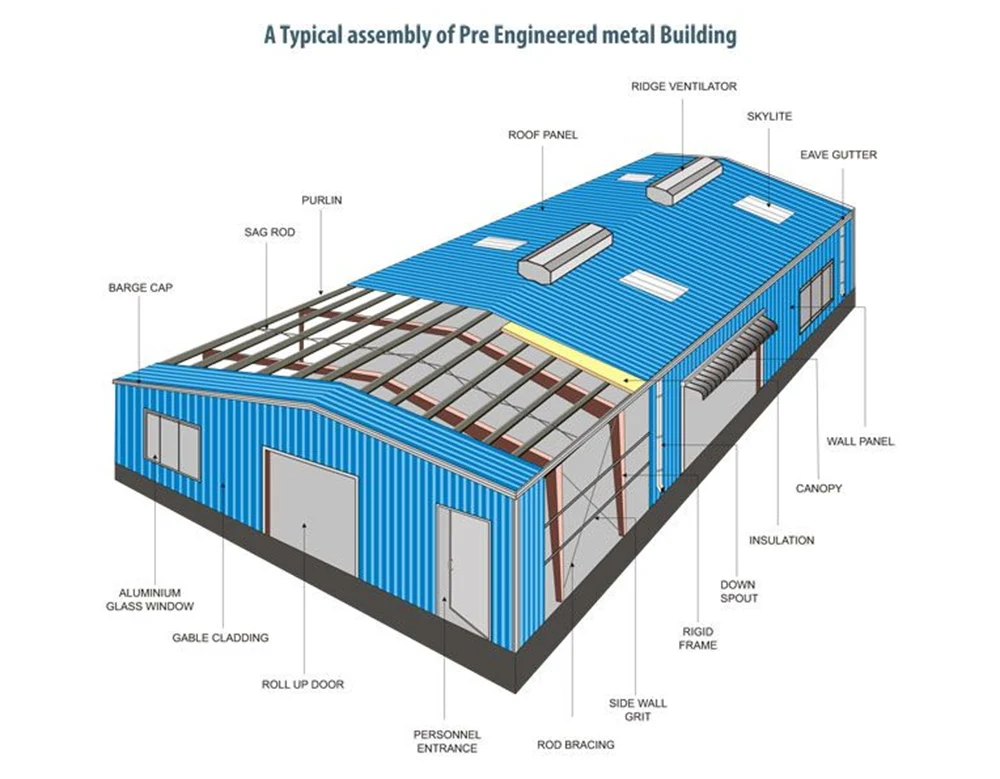  Hydroponics Steel Structure Planting House