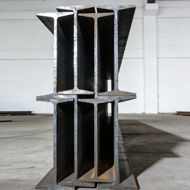 Coluna de aço leve de seção H