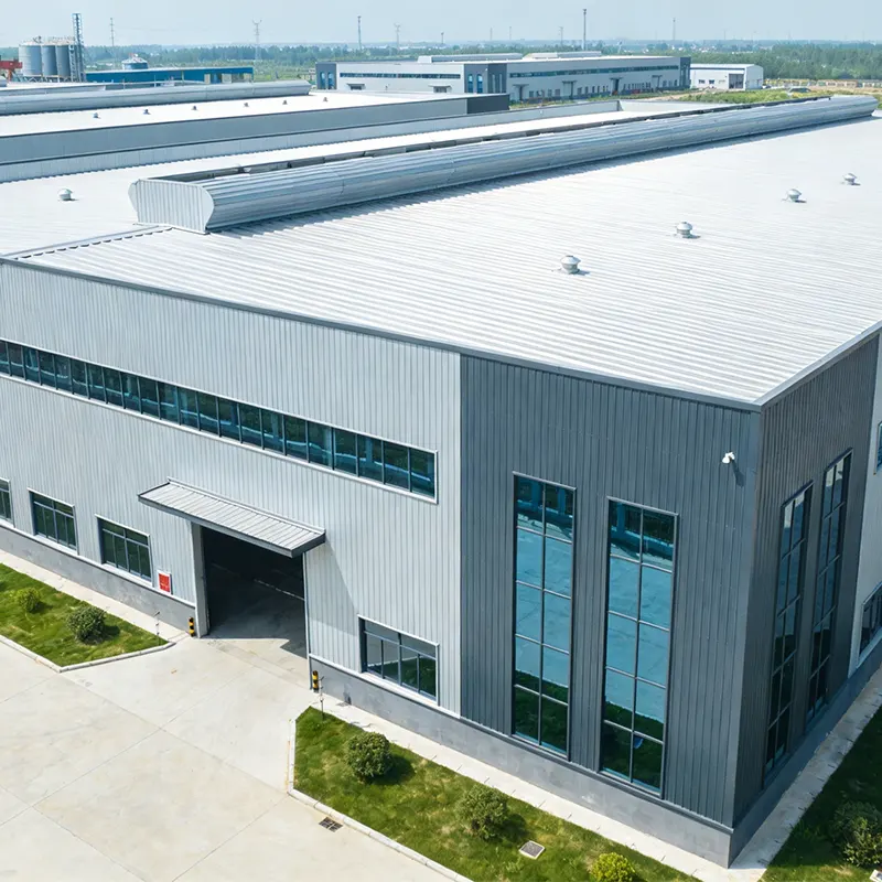 Oficina de processamento de estruturas de aço leve