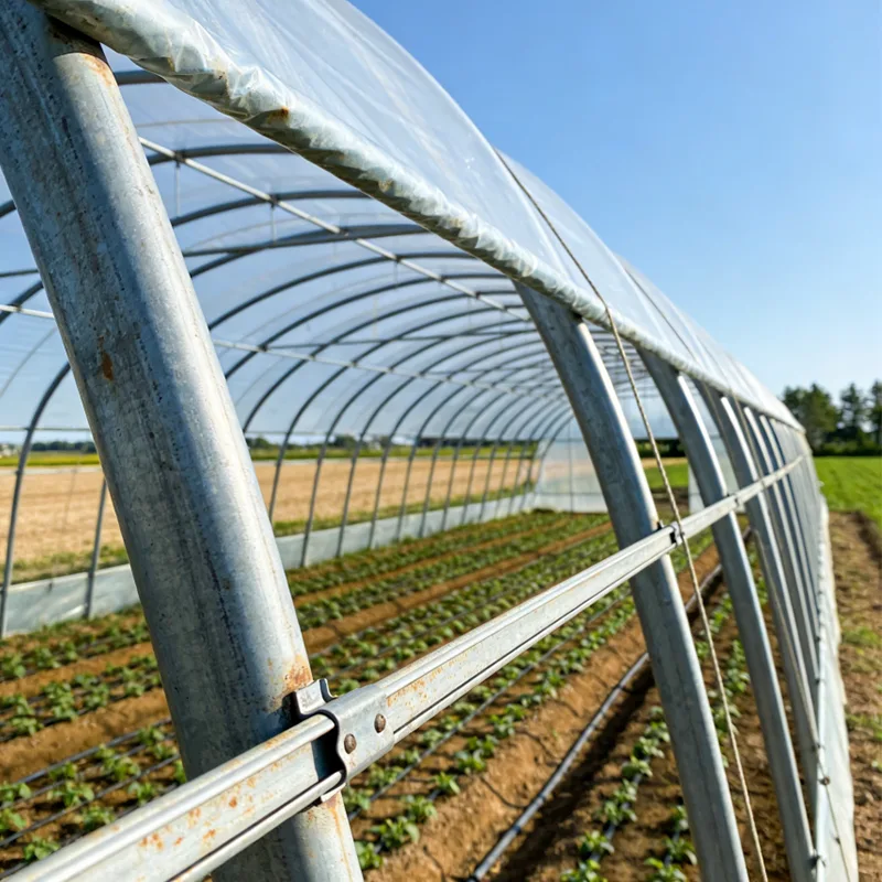 Estufa Agrícola com Estrutura de Aço